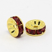 Латунь марки А горный хрусталь Spacer бисер RSB037NF-09G