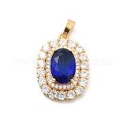 Латунные подвески с фианитами KK-I695-066G
