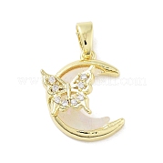Латунные микро проложить кубического циркония подвески KK-F877-26G