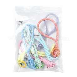 7 Stück 7 Farben Polyester-Lanyard-Hand-Handygurte&nbsp;MOBA-FS0001-03