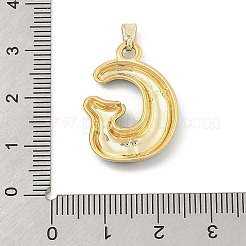 Pendente smaltati in lega&nbsp;ENAM-S023-01G-G