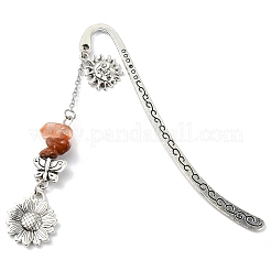 Закладки с крючками из сплава AJEW-JK00351