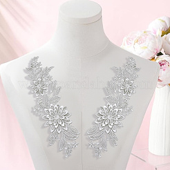 Accessori per costumi con paillettes ricamati in poliestere&nbsp;FIND-WH20020-238B
