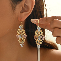 Серьги-кольца из латуни&nbsp;XQ6023-1