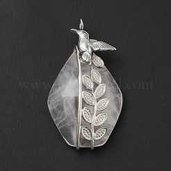 Природного розового кварца подвески G-G870-08P