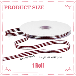 Полосатая лента из полиэстера OCOR-WH0101-167A