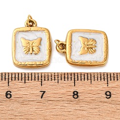 Подвески из нержавеющей стали 304 с эмалью&nbsp;STAS-U061-37G-A01