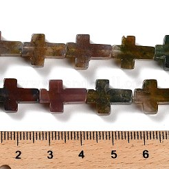 Природного индийского агата бисер нитей&nbsp;G-I337-A04-02