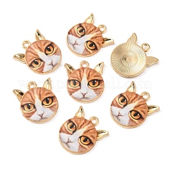 Подвески из эмали и сплава&nbsp;ENAM-CJC0011-60B-LG