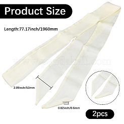 Узкие резинки для волос из полиэстера&nbsp;OHAR-WH20013-001D