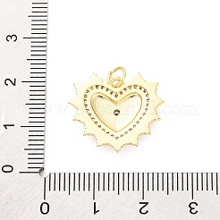 Латунные микро проложить кубического циркония подвески&nbsp;KK-D325-61G-03