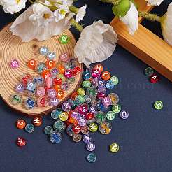 1000pcs 10 transparente gefrostete Acrylperlen im Stil&nbsp;OACR-SZ0001-13
