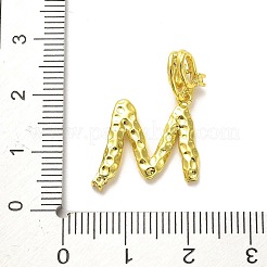 Реечное покрытие латунь микро паве кубический цирконий европейские подвески с подвесками KK-L210-015G-M