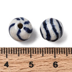 Perles en porcelaine manuelles&nbsp;PORC-A032-03C
