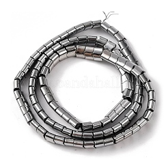 Гальванические нити из синтетических немагнитных гематитовых бусин G-Q174-01