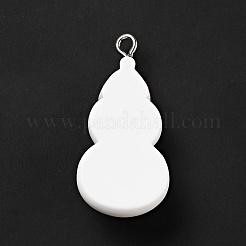 Colgantes navideños de resina opaca&nbsp;X-RESI-G043-A09