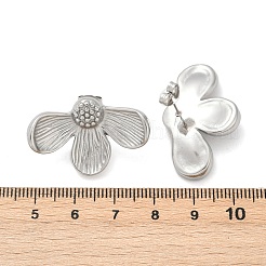 Серьги-гвоздики из нержавеющей стали 304 EJEW-S265-09P