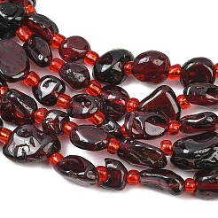 Granato naturale perline fili&nbsp;GG-CBA3A44-C12-01