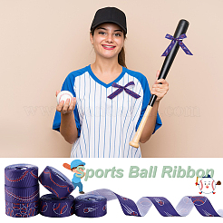 6 стиль полиэстеровая лента на бейсбольную тему OCOR-GA0001-97