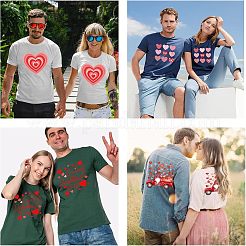 Набор наклеек с логотипом для теплопереносной пленки для домашних животных DIY-WH0230-065