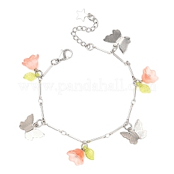 3 шт. двухцветных стеклянных бусин&nbsp;BJEW-JB12419