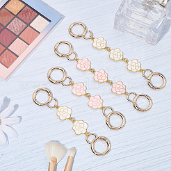 2 комплект из 2 стильных удлинителей ремней для сумок с цветочным креплением из сплава&nbsp;FIND-WR0006-31