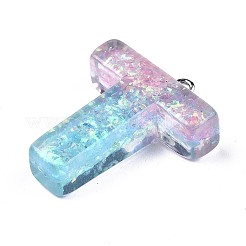 Подвески из прозрачной эпоксидной смолы&nbsp;CRES-S364-002T