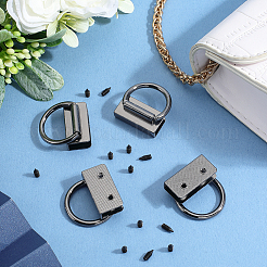 8 шт. пряжки для сумок из сплава&nbsp;FIND-GF0006-88A