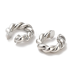 Серьги-манжеты из латуни EJEW-D059-09P-01