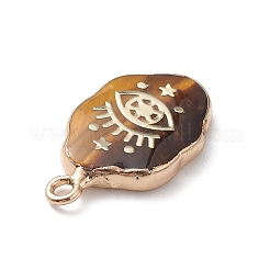 Природных тигровый глаз подвески&nbsp;G-K333-01J