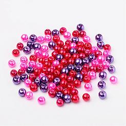 Valentinstag-Mix Glasperlen-Korn-Sets&nbsp;HY-X006-6mm-10