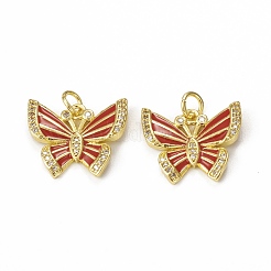 Латунные микро проложить кубического циркония подвески&nbsp;KK-E068-VB320-1