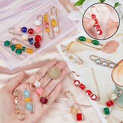 16 шт. 16 стильные броши из смолы JEWB-PH0001-27