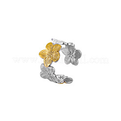 Bagues ouvertes en acier inoxydable 304 pour femmes&nbsp;WGBCB61-02