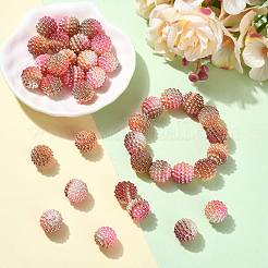 40pcs perles acryliques imitation perle&nbsp;OACR-FS0002-89A-19