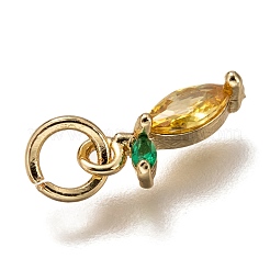 Подвески из латуни с микропаве&nbsp;X-ZIRC-I051-07G