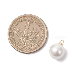 9 шт. круглых подвесок из ракушечника двух размеров&nbsp;PALLOY-JF04857