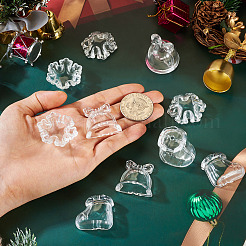 12 stücke 3 arten weihnachten thema transparent acryl perlen&nbsp;TACR-TA0001-76