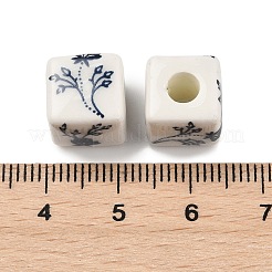 Ручной печатный шарики фарфора X-PORC-Q161-6