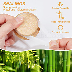 Бамбуковые крышки от бутылок DIY-WH0430-668