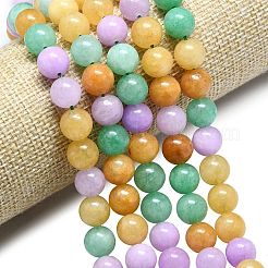 Натуральный Malaysia нефритовые бусы пряди&nbsp;G-L645-A01-8mm-34