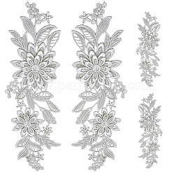 Accessori per costumi con paillettes ricamati in poliestere&nbsp;FIND-WH20020-238B