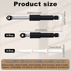Stoßdämpfer-Set aus Eisen- und Kunststoffscheiben&nbsp;FIND-WH0173-491
