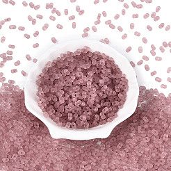 Perles de rocaille en verre transparent dépoli fgb&nbsp;SEED-N013-06A-06