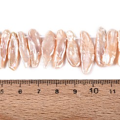 Cuentas de perlas de keshi barroco natural&nbsp;PEAR-S020-H13B