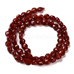 Натуральные нити сердолика (крашенные и нагретые) G-C179-A6mm-24