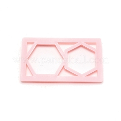 Sechskant-Kunststoff-Backen-Kuchen-Stanzformen Form&nbsp;DIY-WH0001-75