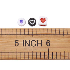 Непрозрачные акриловые бусины&nbsp;MACR-TA0001-12