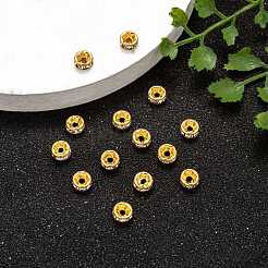 Латунные бусины разделители для поставки стразов RB-A014-Z5mm-01G