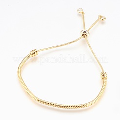 Регулируемые латунные браслеты Боло BJEW-P218-05